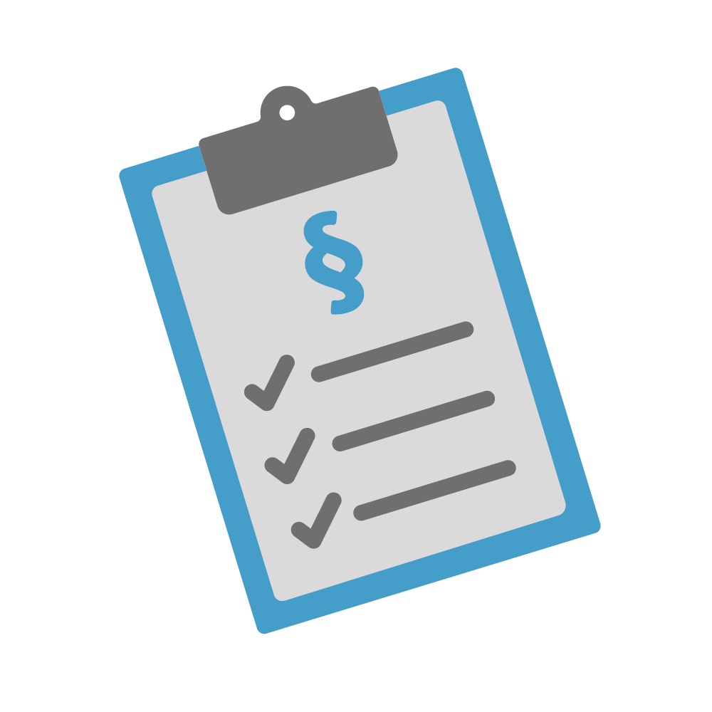 Icon Klemmbrett Paragraph