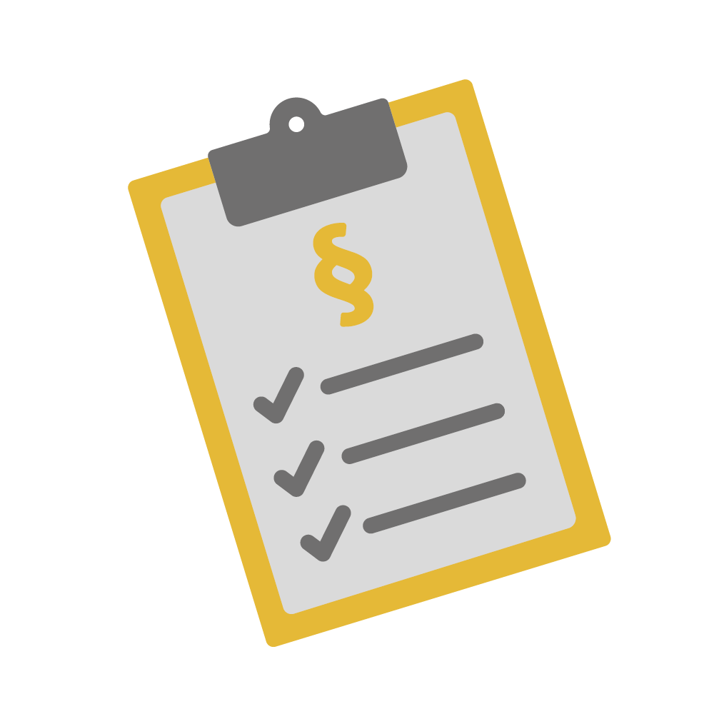 Icon Klemmbrett Paragraph