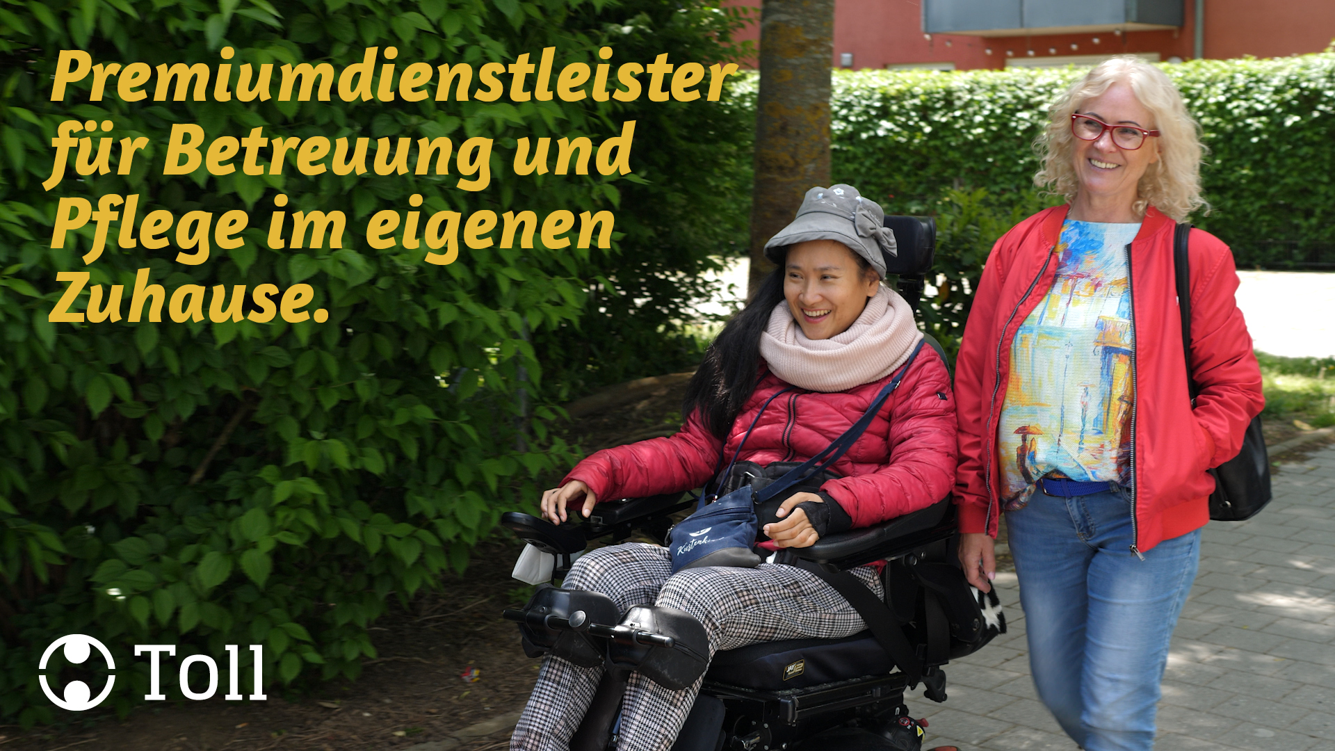 Thumbnail zu Video ,,Premiumdienstleister für Betreuung und Pflege im eigenen Zuhause.